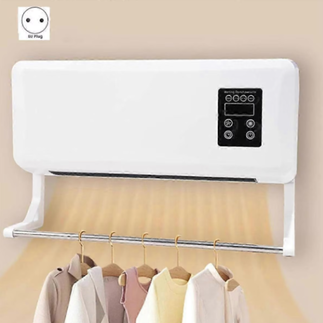 Aeroterma electrica montata pe perete, functie de racire si incalzire, design compact, 220V